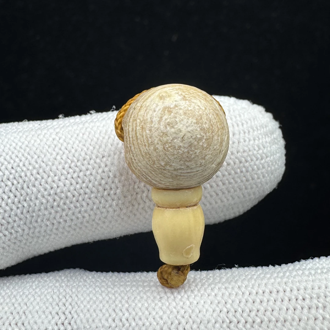 D7098天然猛犸牙 老料开片三通13.3*22.6mm支持鉴定 假一罚四