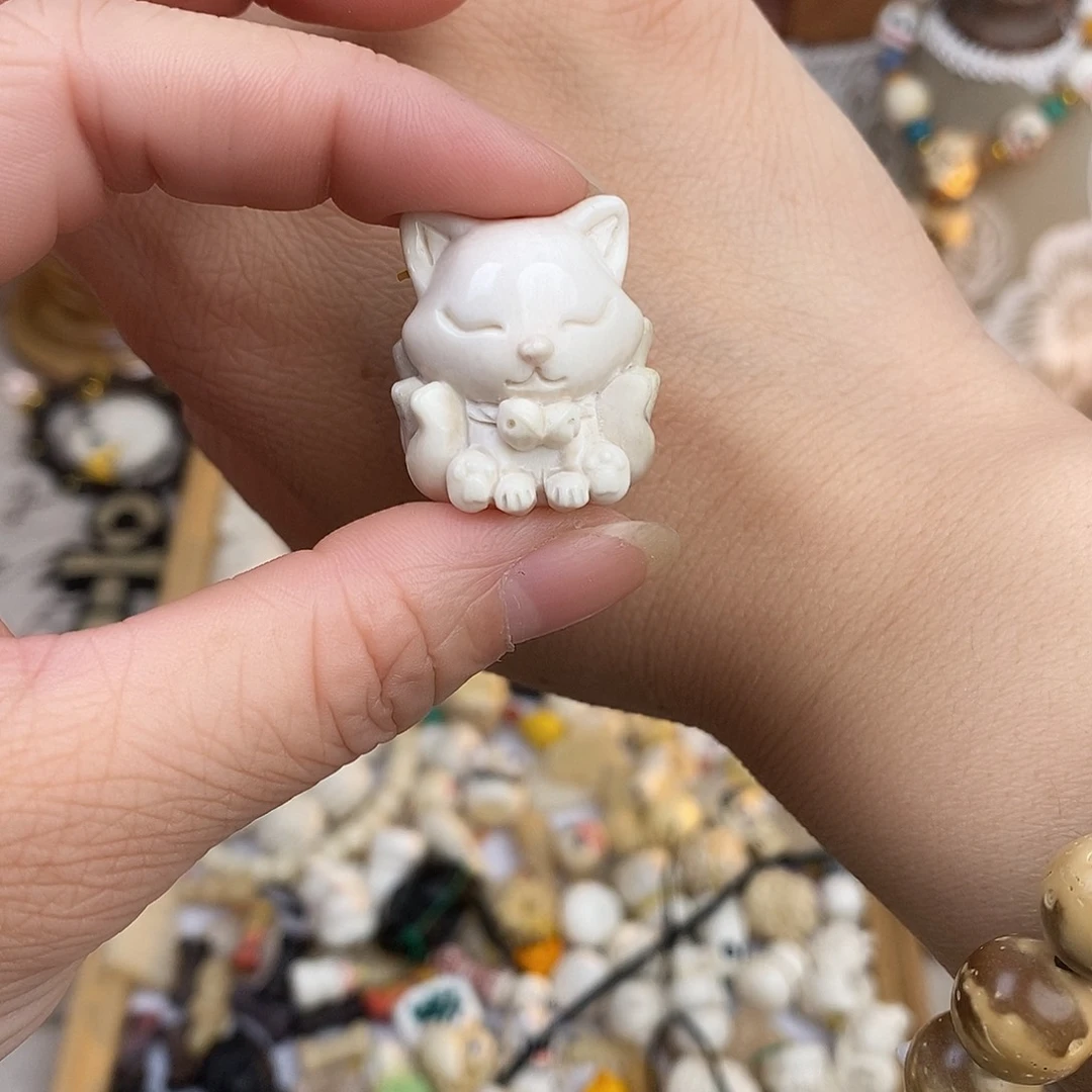 鹿骨把件23号九尾挂件乖乖专拍