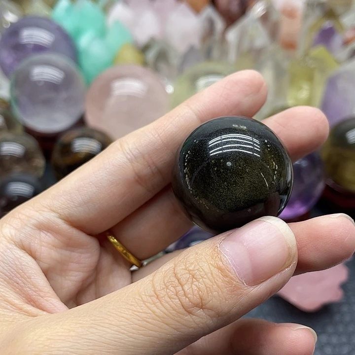 水晶未镶嵌珠宝半成品75金耀石