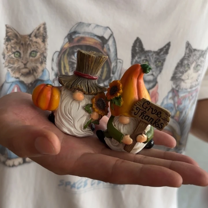 摆件样品哟样品地精一对