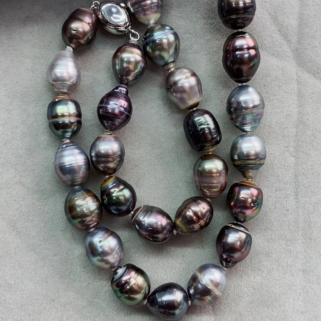 项链未镶嵌海水珍珠10-12