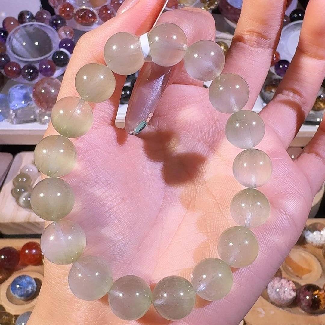 水晶手链未镶嵌天然水晶兔毛手串2