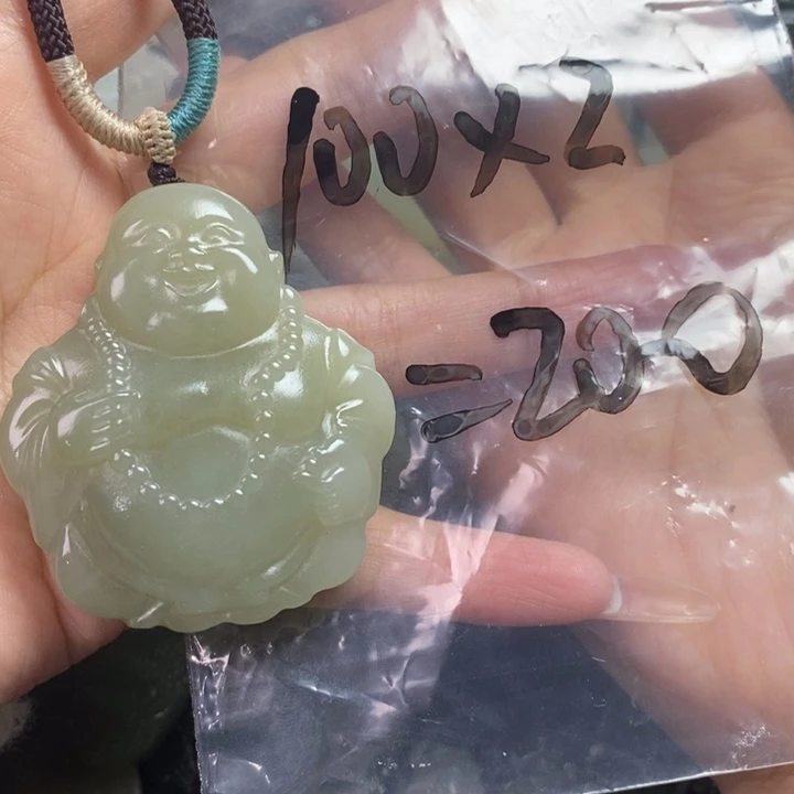 用***5和田玉未镶嵌颈饰