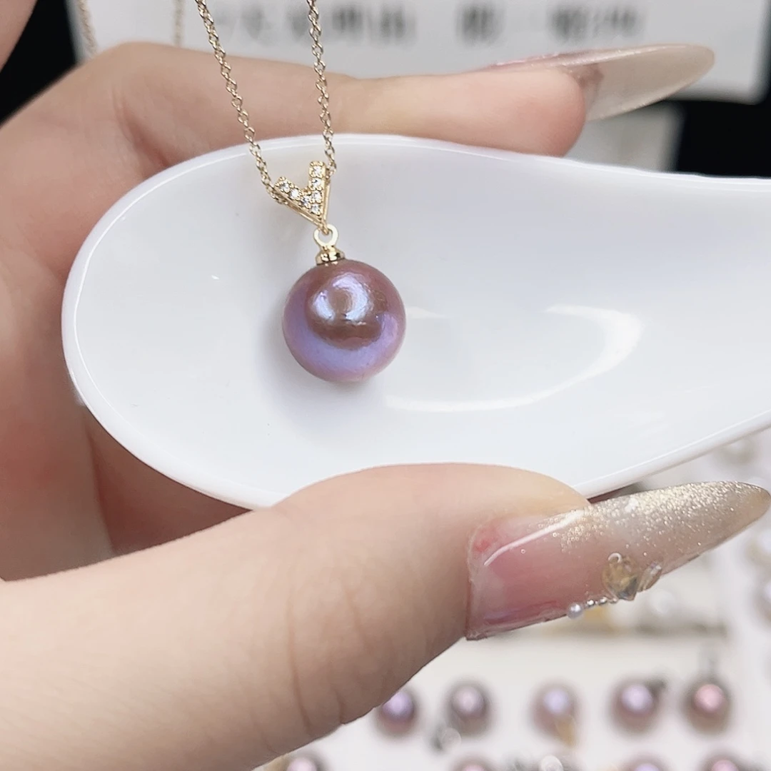 吊坠(赠链)合金淡水珍珠