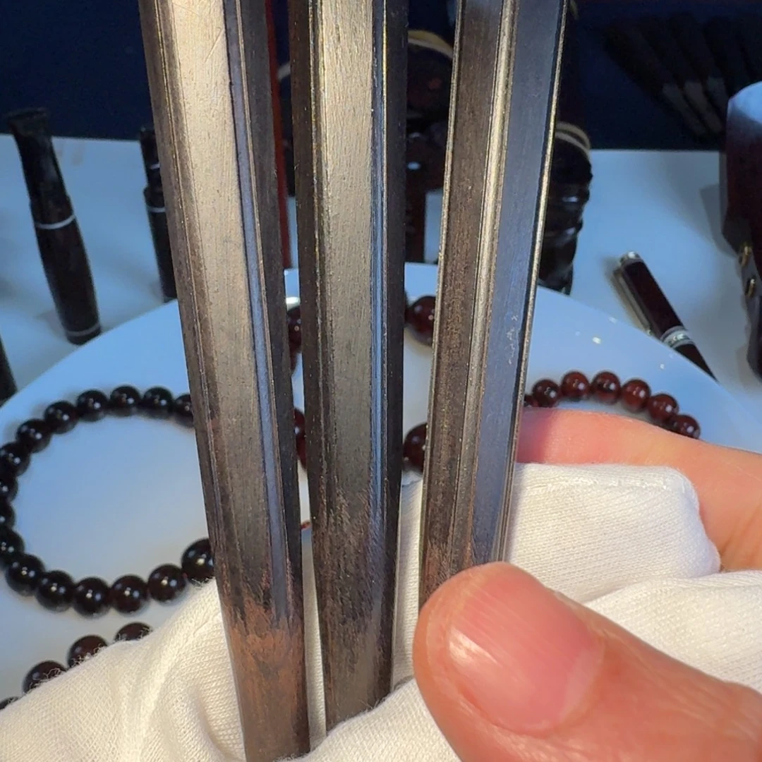 小叶紫檀手串/手链日本三味线古琴紫光檀琴轴