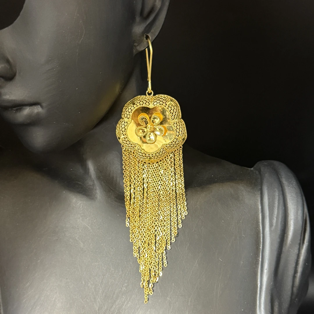 娅然黄金   足金999   20.99g   耳饰