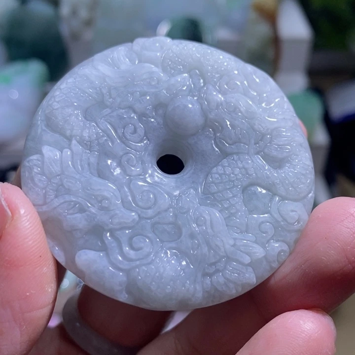 【闪购商品】颈饰未镶嵌翡翠龙牌