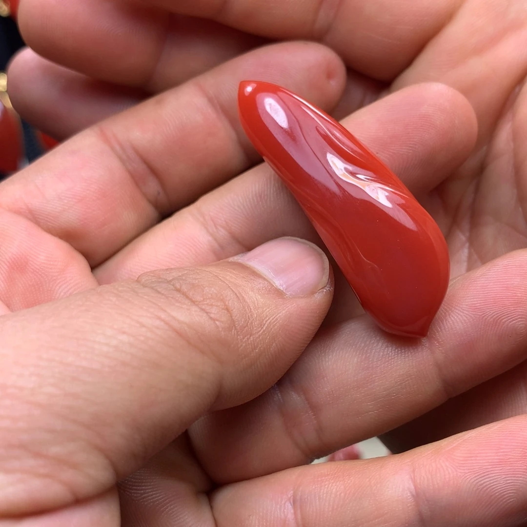 南红玛瑙未镶嵌吊坠