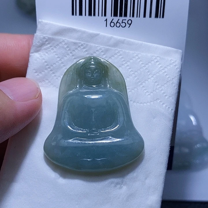 颈饰未镶嵌翡翠天光墟翡翠市场现金代购