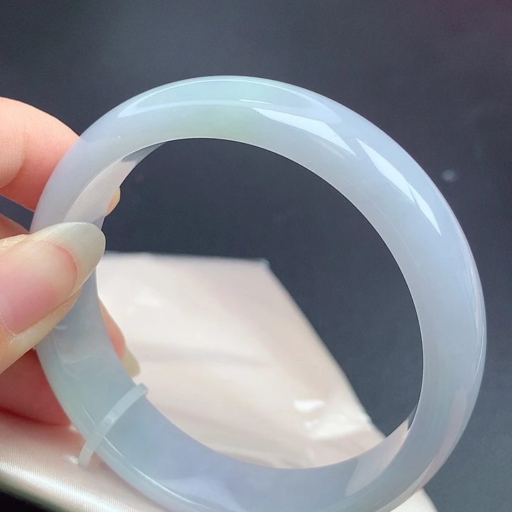 翡翠未镶嵌手镯58.7圈口