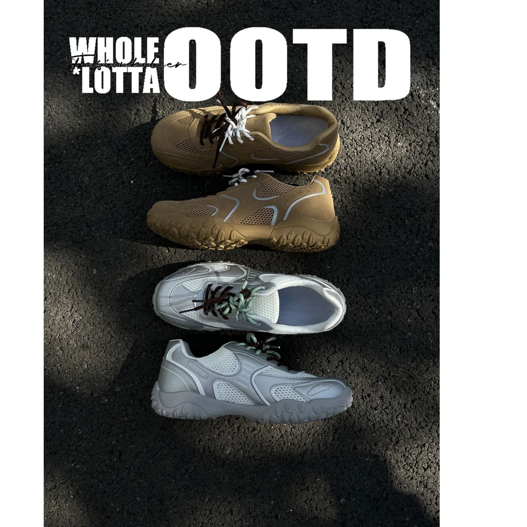 aoyo25SS秋冬新款训练鞋透气德训鞋运动休闲百搭赛车鞋复古潮鞋