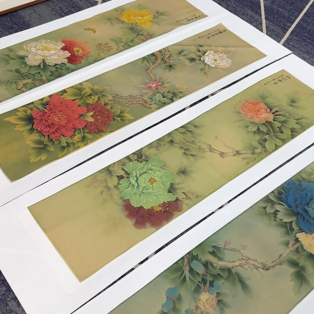 赟***国画国画作品山水花鸟