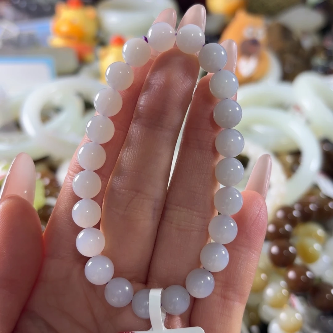 和田玉未镶嵌手串195