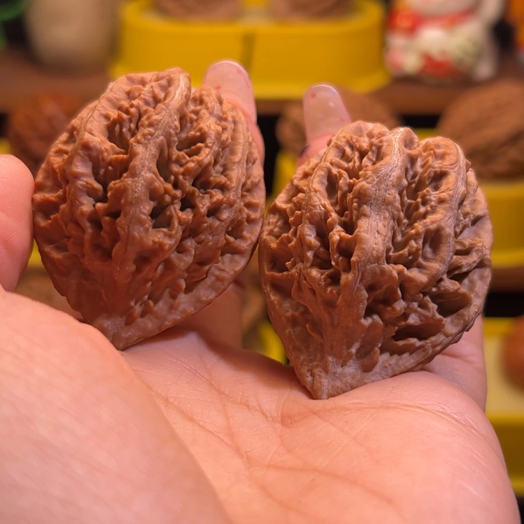 匠***美吊坠文玩核桃核桃12反油