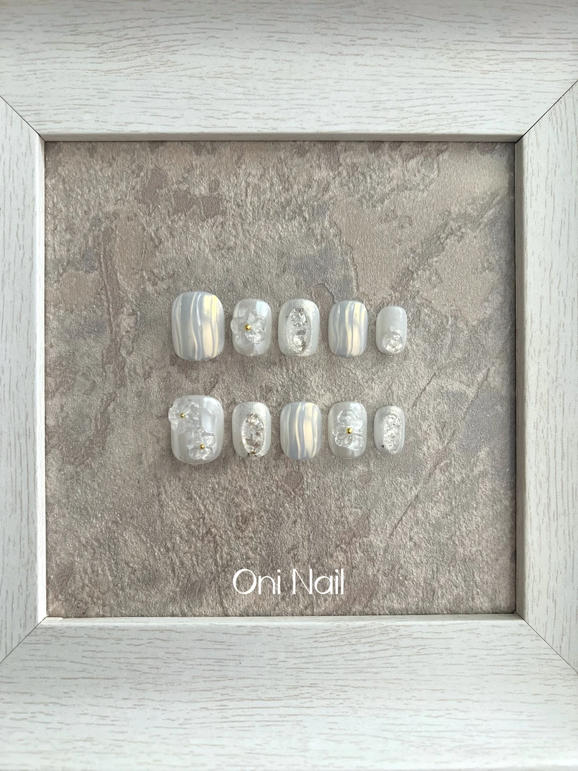 【小雏菊】Oni Nail手工穿戴甲