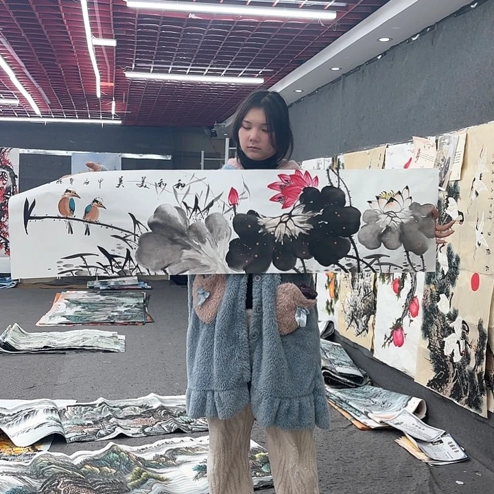 国画无毛和被绒毛或被绒毛