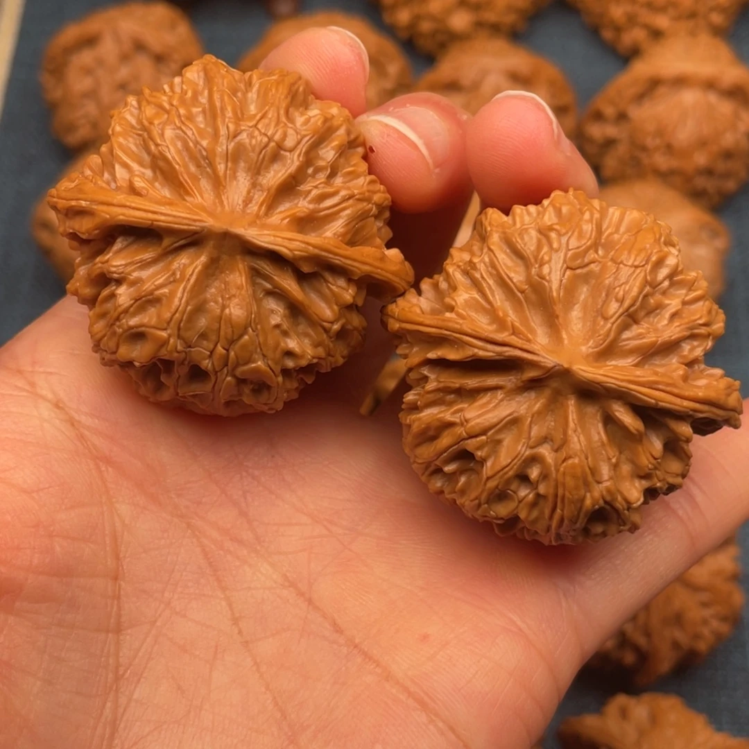 文玩核桃把件43精品球苹果