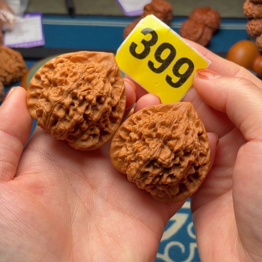 吊坠文玩核桃47桃心官帽399号