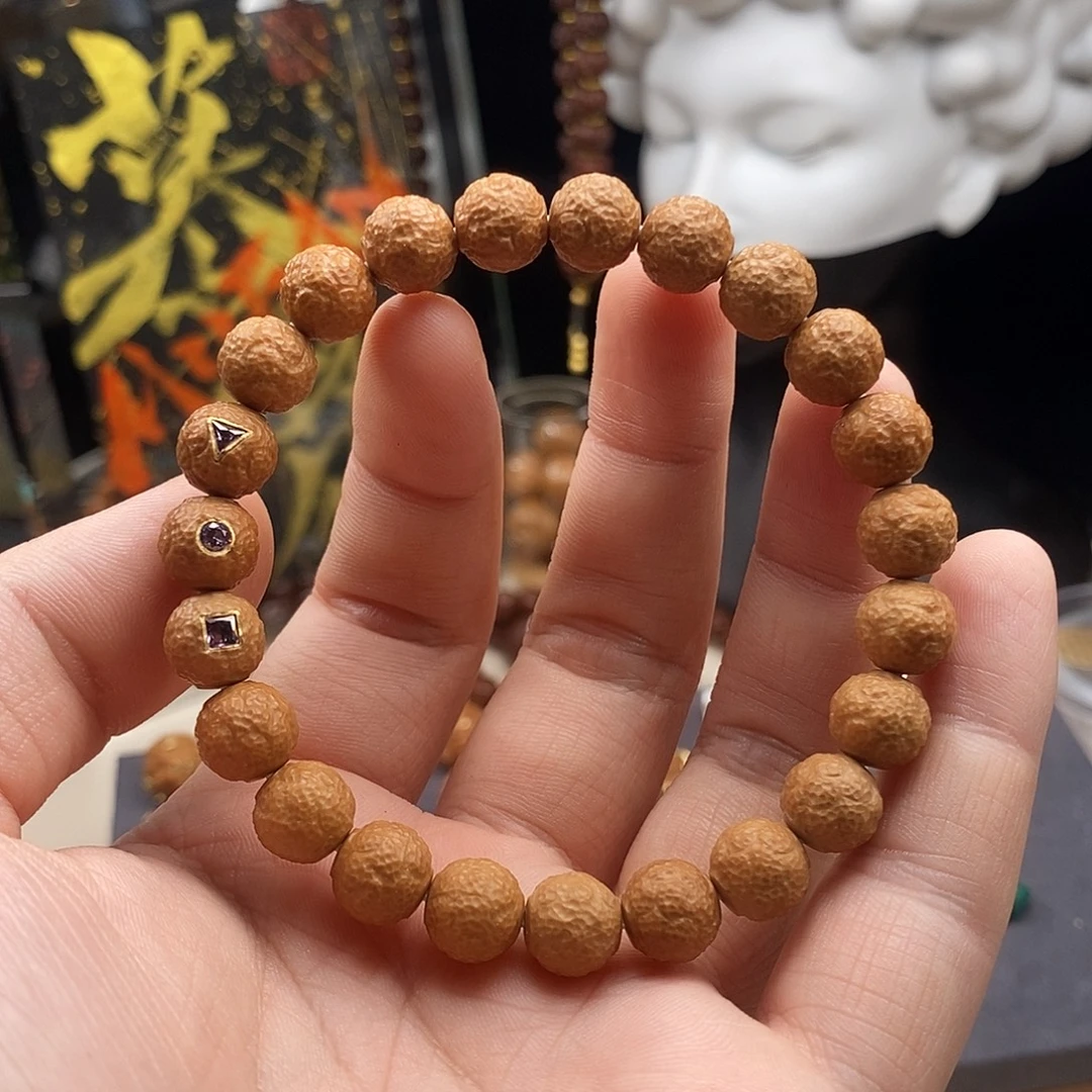 猴头核桃吊坠纯手工 顶工 九紫 妃子笑