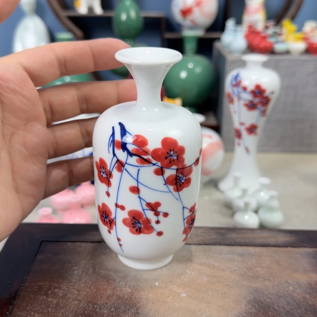 陶瓷手工小花器摆件