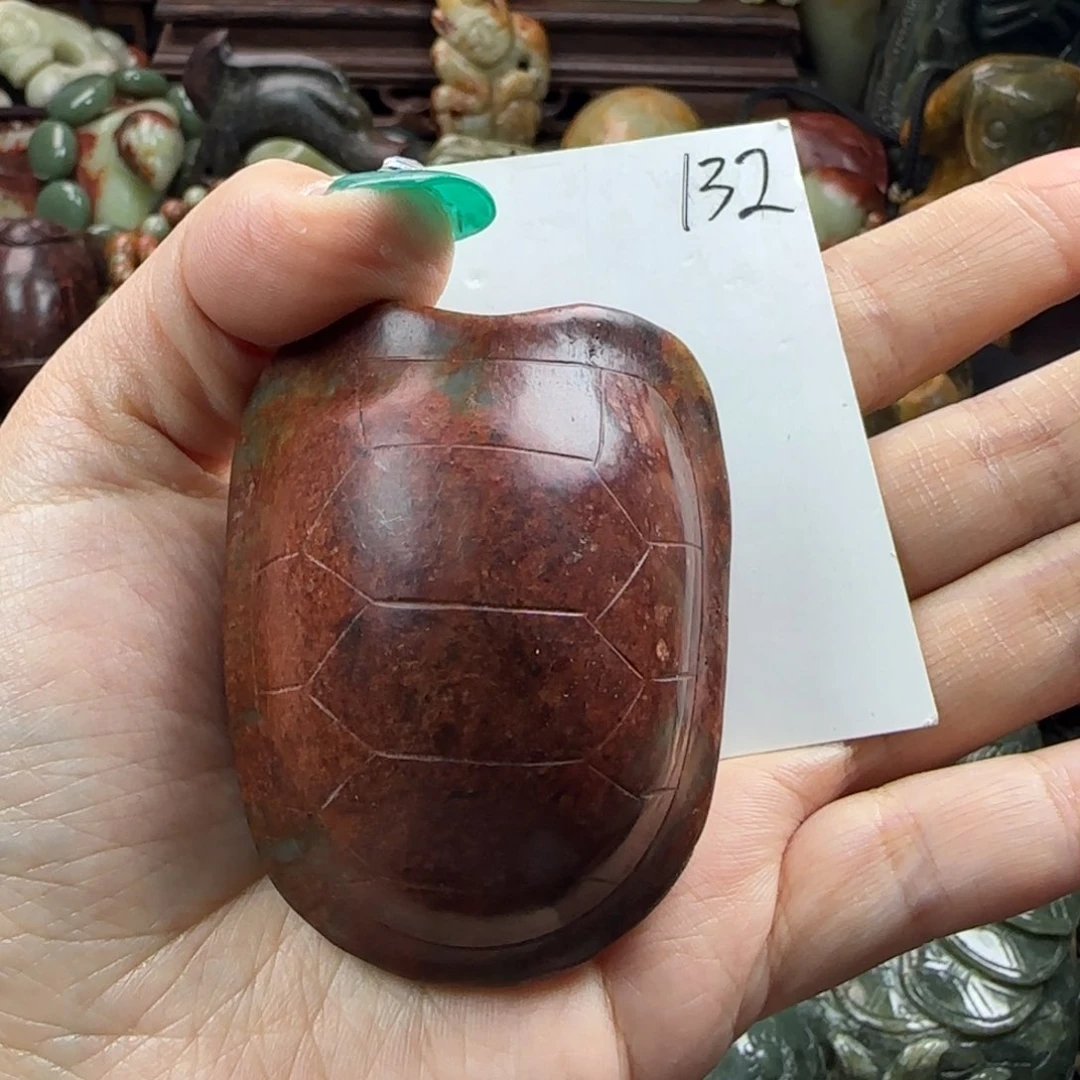 岫岩河磨玉（透闪石质玉）手把未镶嵌