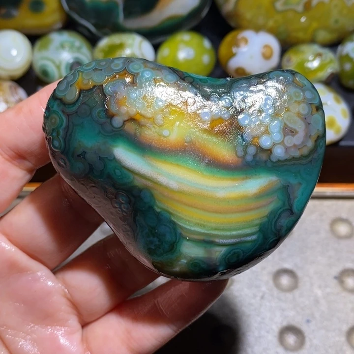 未镶嵌玛瑙/玉髓珠宝半成品19