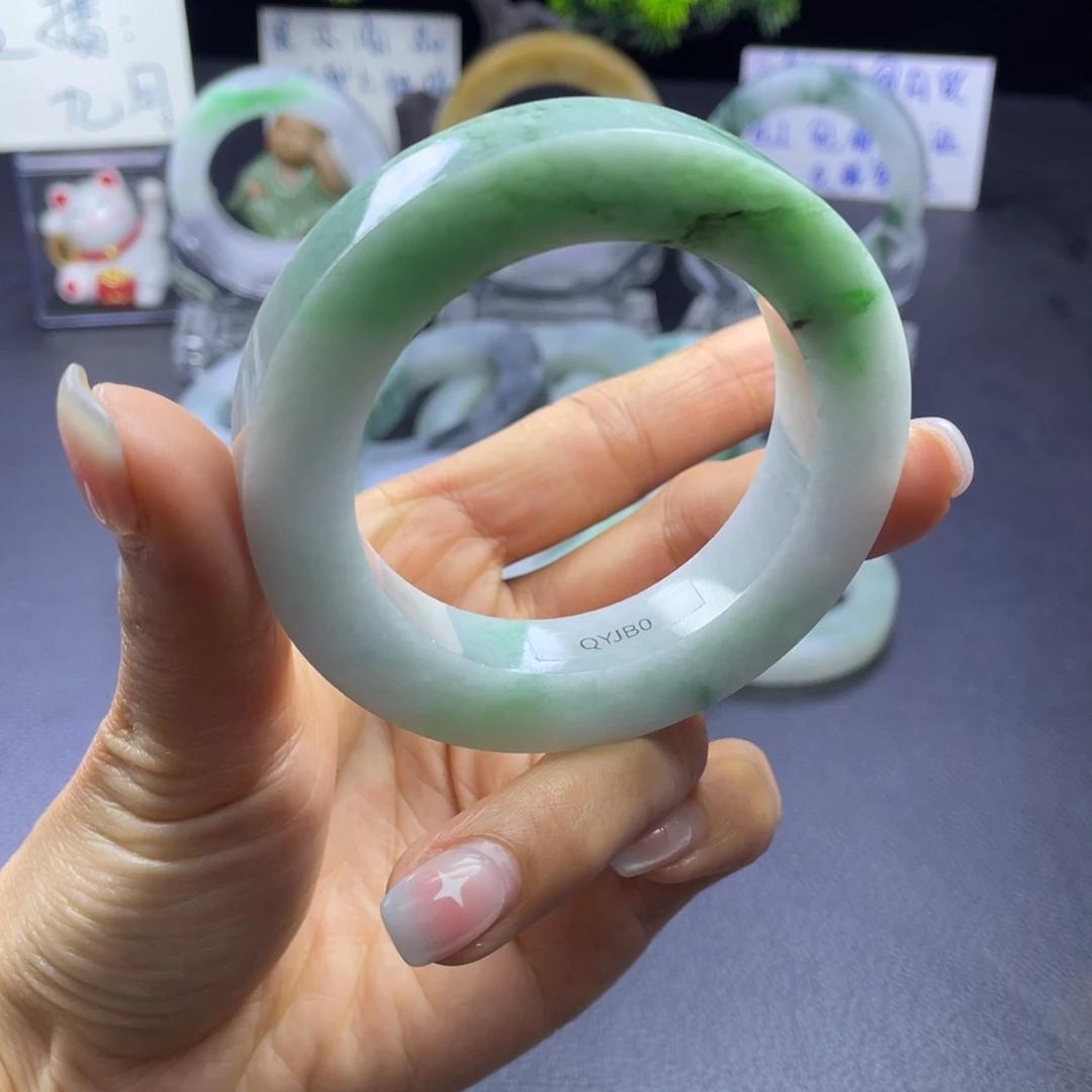 定制翡翠未镶嵌正53～60圈