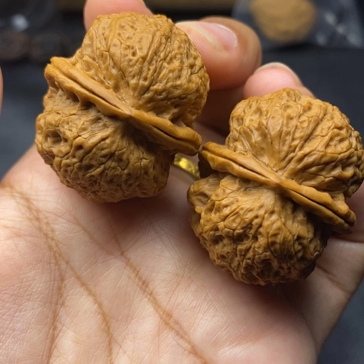 把件文玩核桃40尺饕餮