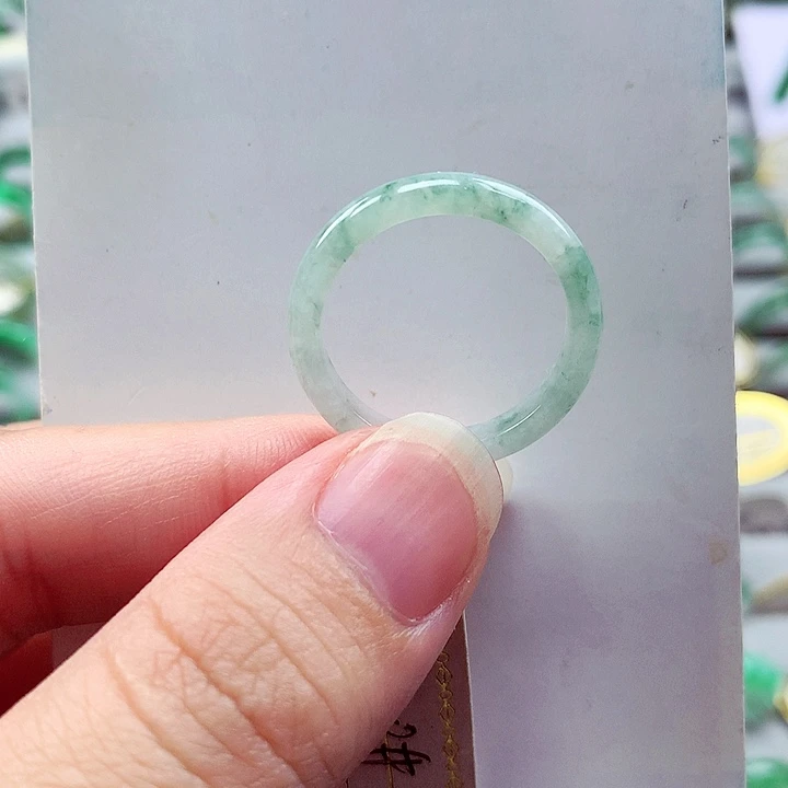 翡翠戒指未镶嵌20号