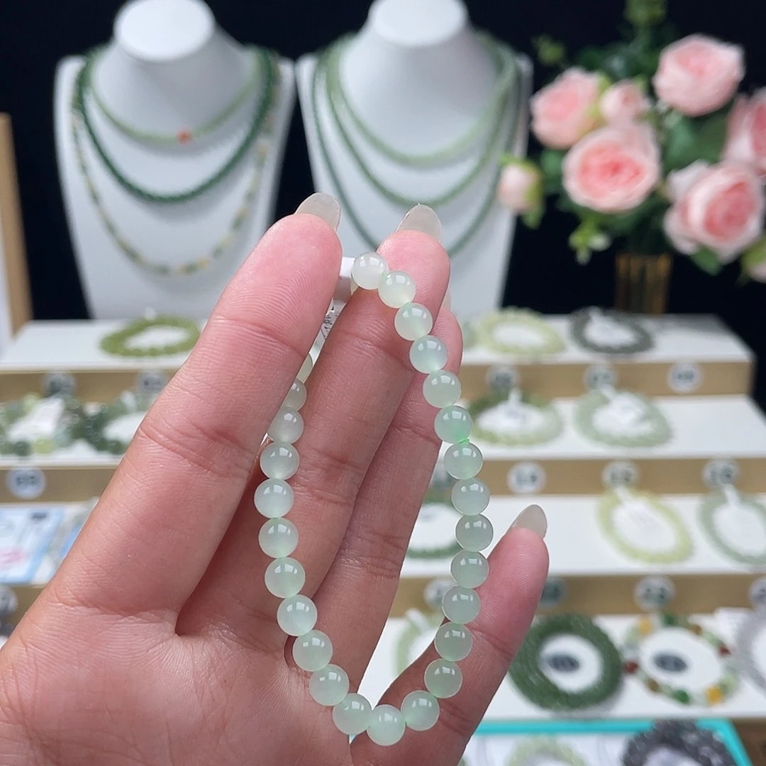 感***号和田玉未镶嵌手链