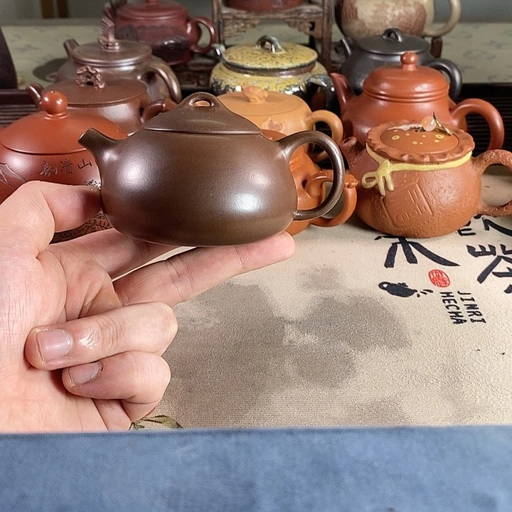 茶壶紫砂紫砂的微瑕