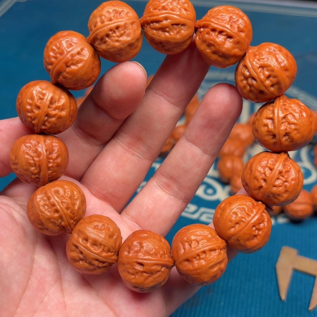 手串文玩核桃一道筋元宝