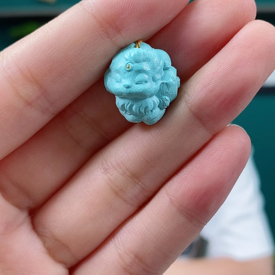 未镶嵌绿松石珠宝奇石