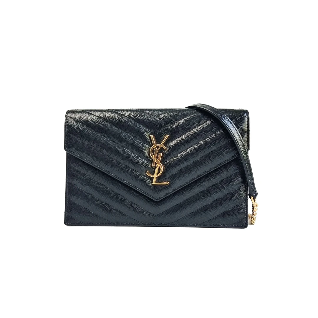 99新 YSL/圣罗兰 圣罗兰 安洁利严选信封包/BJ0006769