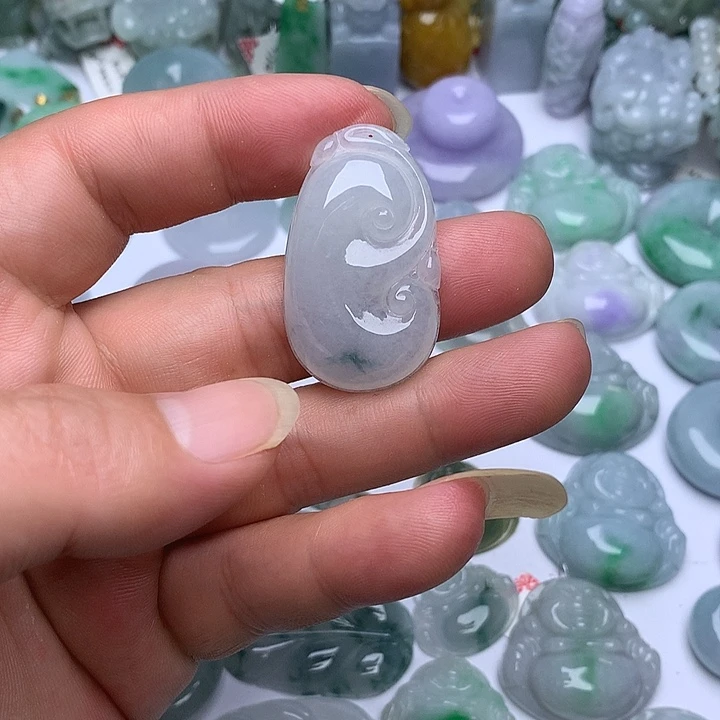 翡翠未镶嵌颈饰天然翡翠