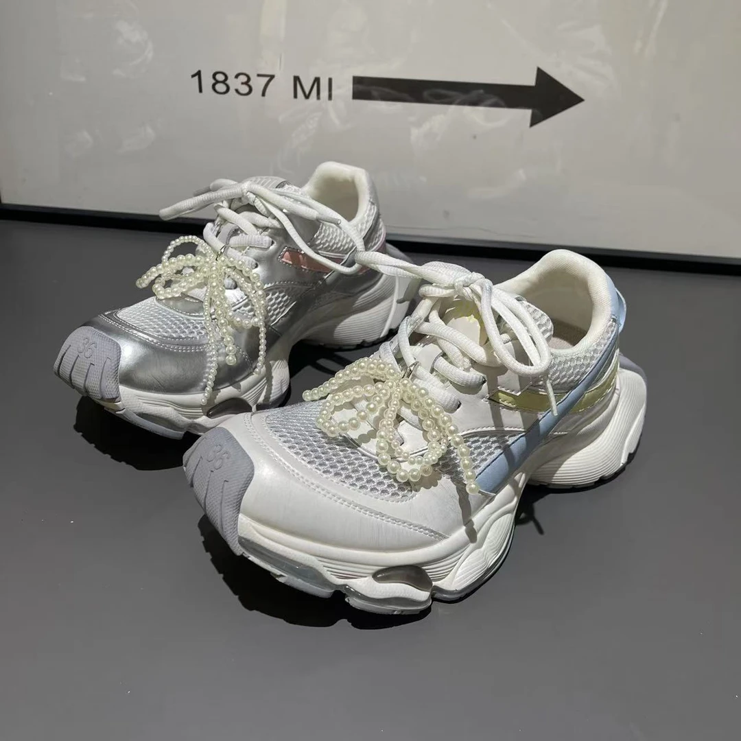 【HeiPa】付小付家ins潮走秀厚底休闲老爹鞋运动百搭