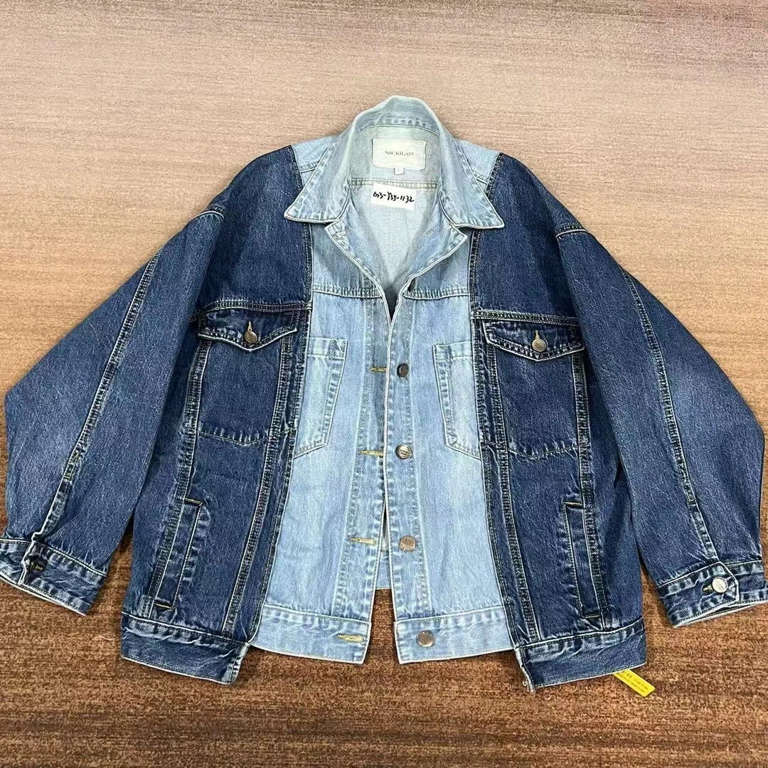G3-Y35（孤品）秋新款  一款一件 牛仔外套（个别瑕疵 不换退）