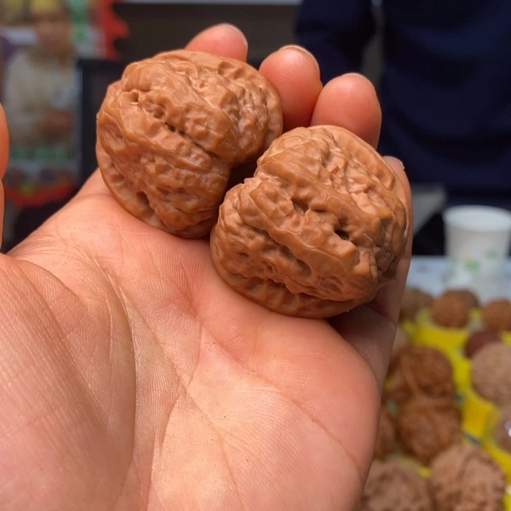 吊坠文玩核桃文玩核桃蛤蟆头38～