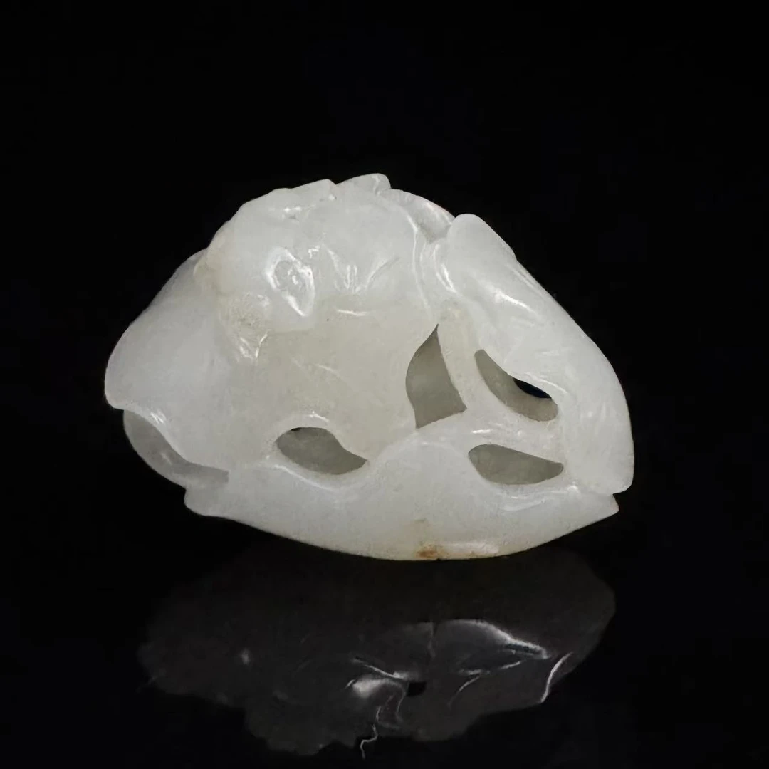 LOT19/20世纪白玉荷塘清趣/JG201365