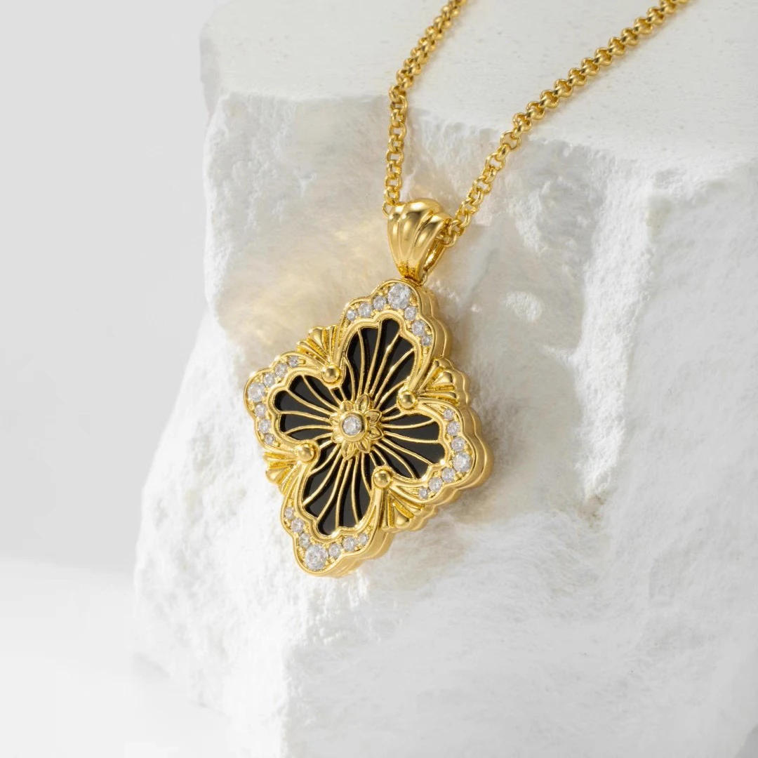 铜合金项链 B001 B002 B003黑红浅绿项链