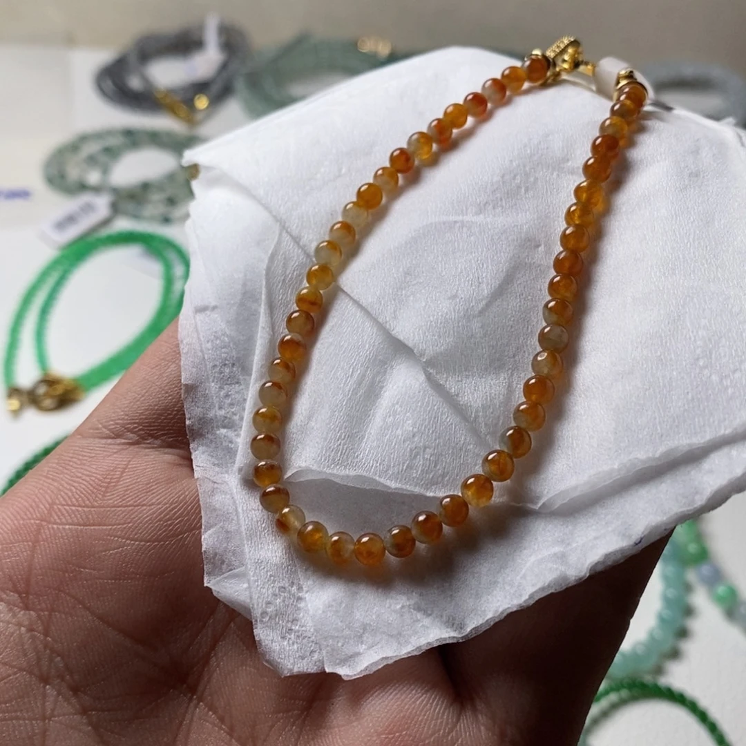 定制翡翠未镶嵌缅甸翡翠a货卡3.8