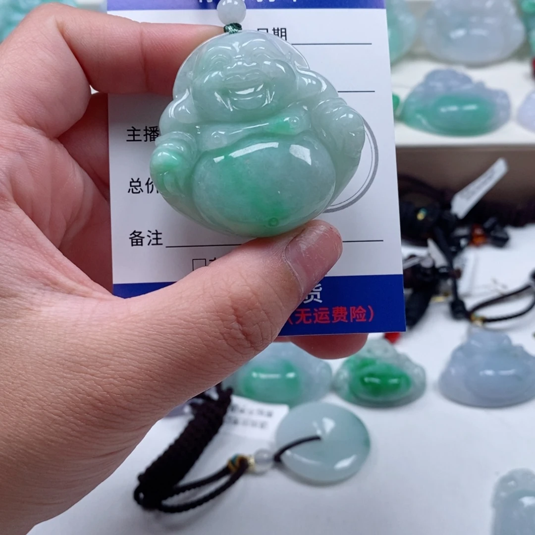 翡翠未镶嵌颈饰天然翡翠