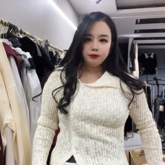 米白色针织90-130斤以内