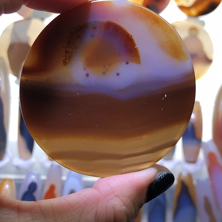 查罗石银S925镀金镶嵌珠宝半成品117