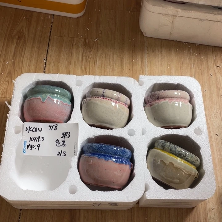 粗陶多肉花盆微瑕418