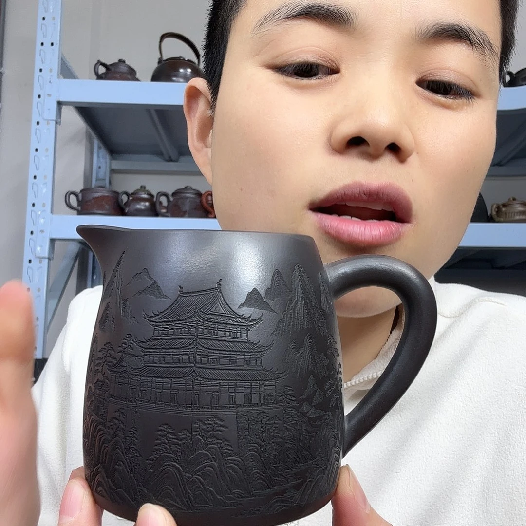 紫砂茶壶民间手艺人全手工制作