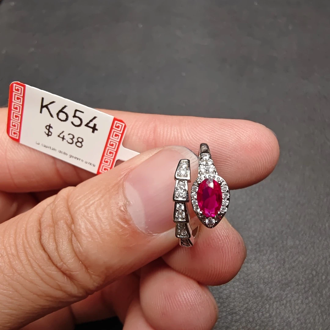 意大利 GD-奢华气质轻奢梦幻彩色耳饰吊坠戒指腰佩K654