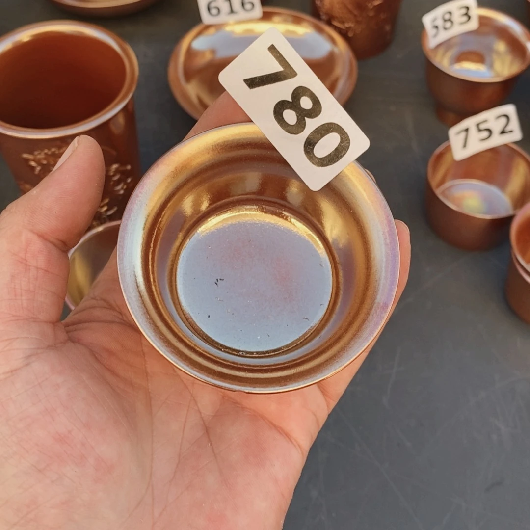瑕疵，柴烧茶具陶瓷杯子