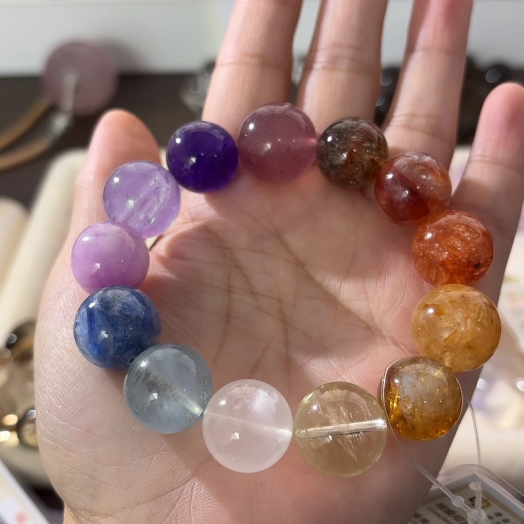 未镶嵌手链水晶多宝