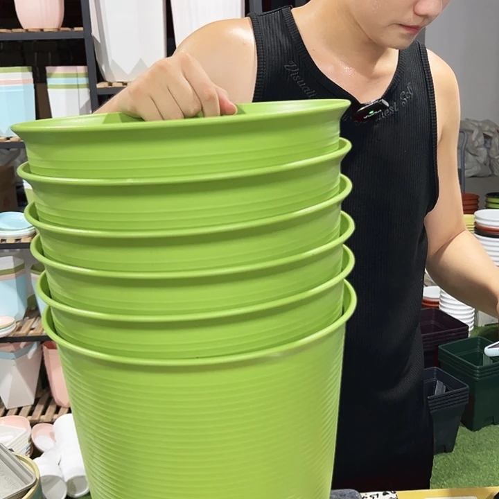瑕疵高陶口30高30果绿无托6只